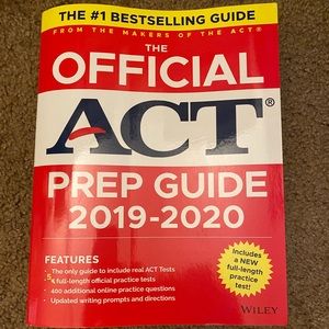 act prep book/guide